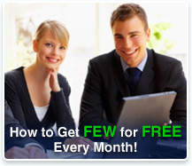 How to get FEW for FREE every month!