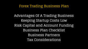 Forex Trading Business Plan